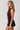 Burgundy Sleeveless Ruched Waist Top