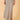 Women’s brown and cream gingham maxi skirt with a slim silhouette and softly flared hem.