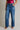 Stud-Detail Straight-Leg Jeans – Medium Wash