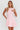 Blush Pleated Mini Dress