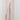Women’s blush pink wide leg pants with asymmetric wrap front and adjustable side tie.