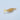 Gold fish-shaped pendant with a red gemstone on a light blue background