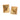 Square Golden Earrings