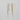 Zirconia Long Tassel Earrings