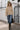 Soft Touch Contrast Trim Mock Neck Sweater