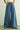Drawstring Wide-Leg Denim Pants