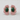 Retro Oval Glass Bead Flower Earrings