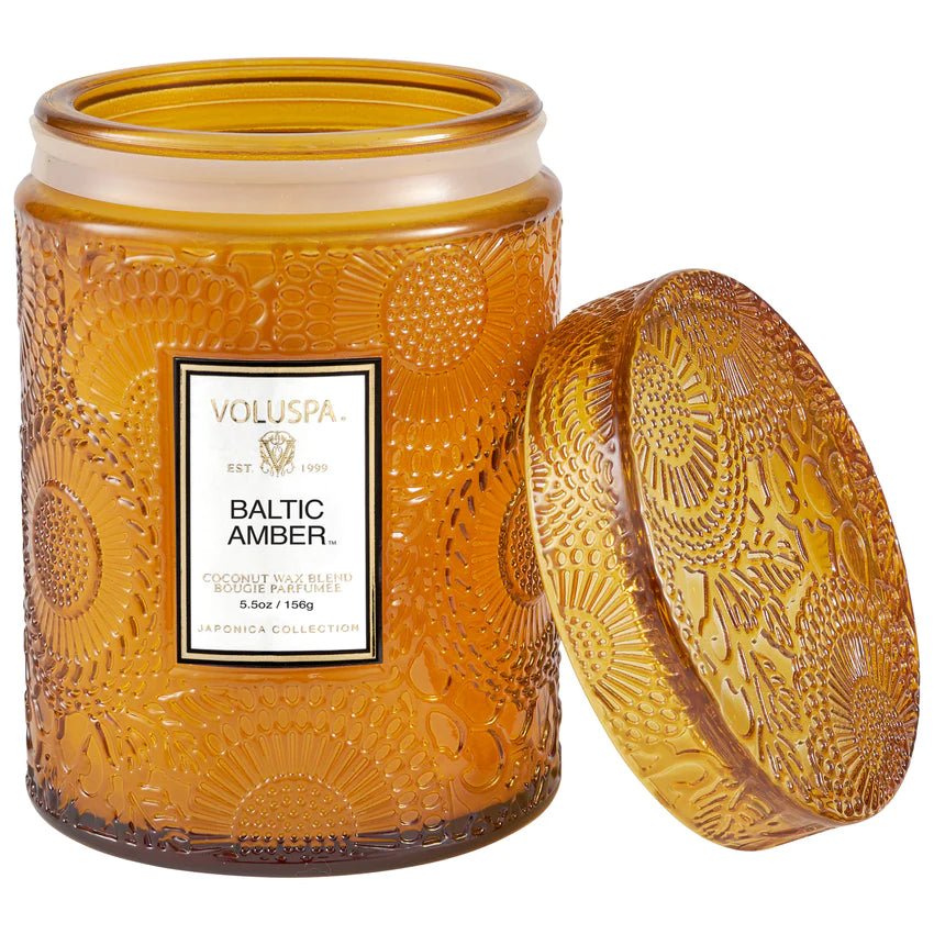 Baltic Amber Small Jar Candle - Layer Boutique
