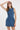 DENIM BOAT NECK RIBBON POINT FIT-IN MINI DRESS