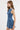 DENIM BOAT NECK RIBBON POINT FIT-IN MINI DRESS