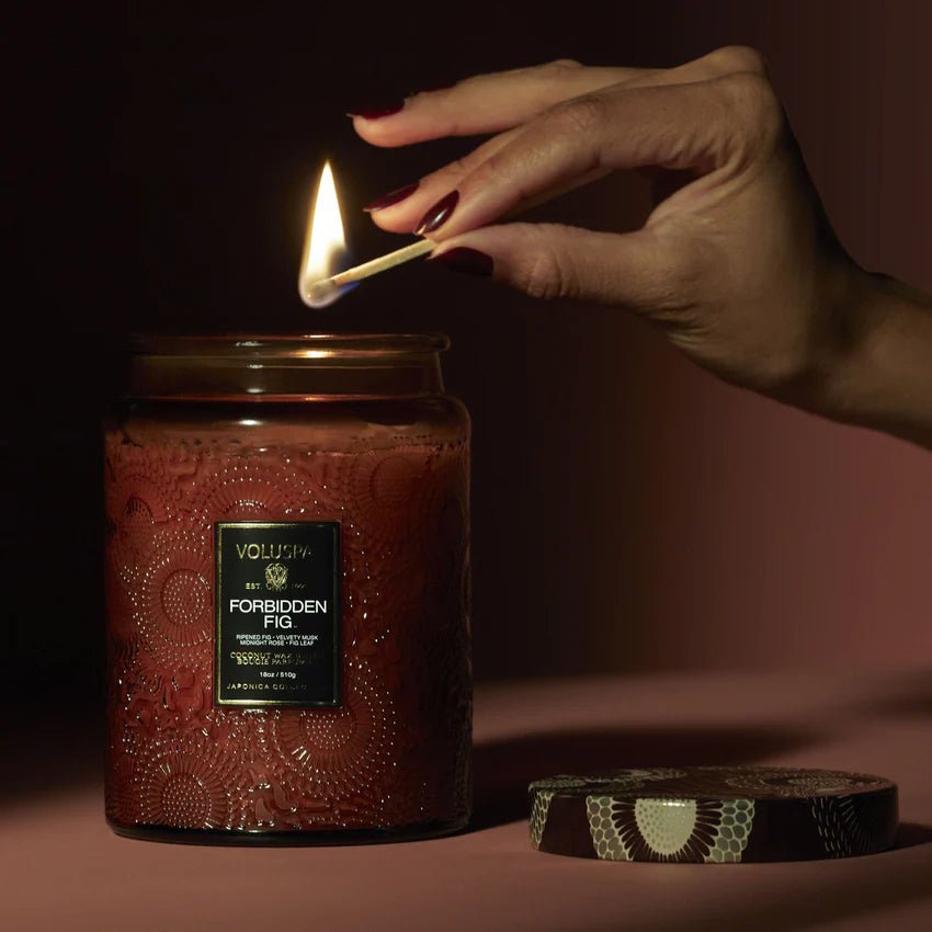 Forbidden Fig Large Candle - Layer Boutique