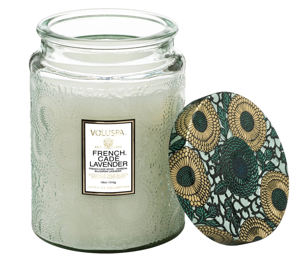 French Cade Lavender Large Jar Candle - Layer Boutique