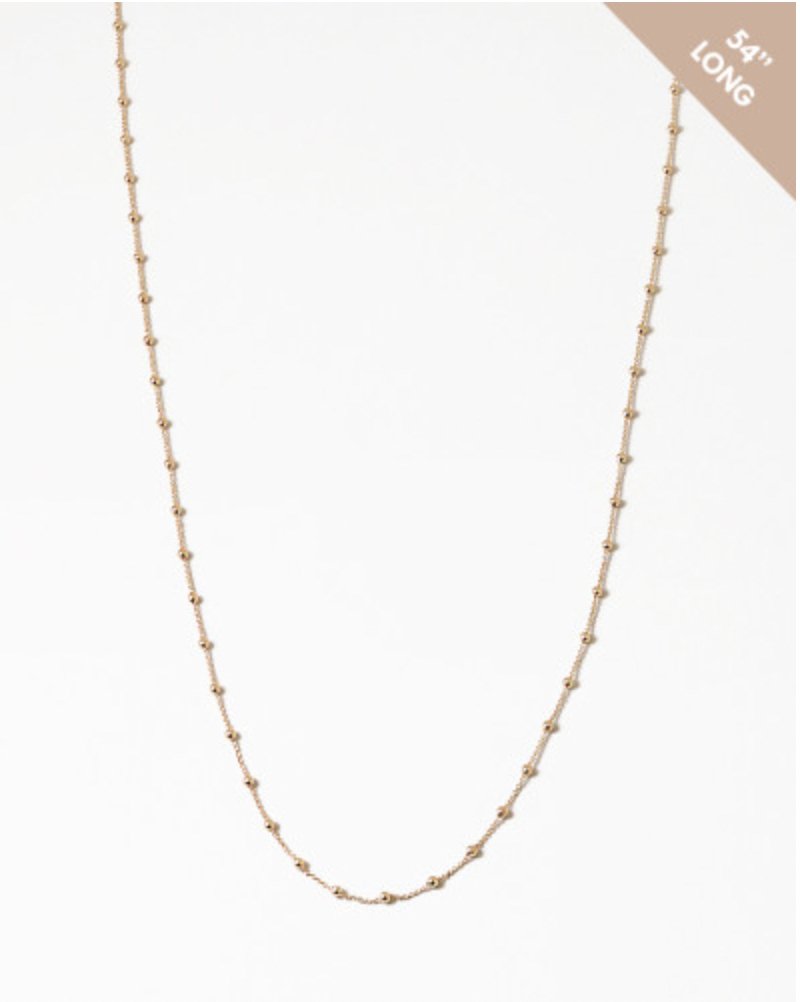 Gold Ball Chain Necklace - Layer Boutique