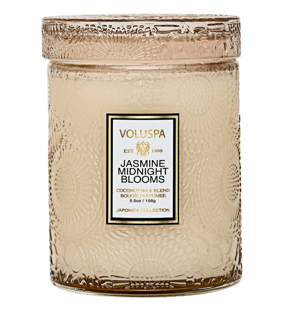 Jasmine Midnight Blooms Small Jar Candle - Layer Boutique