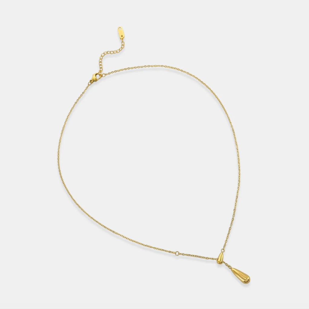 Teardrop Lariat Necklace - Layer Boutique