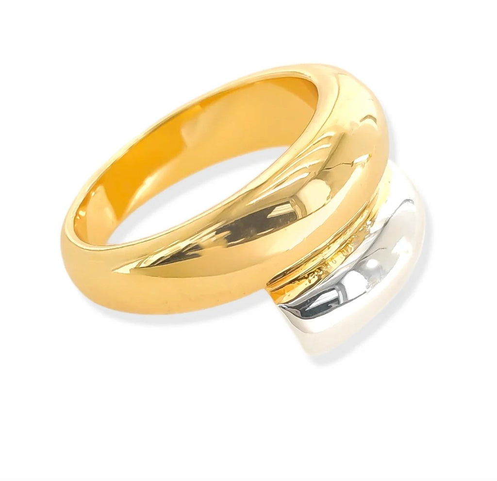 Two Tone Ring - Layer Boutique